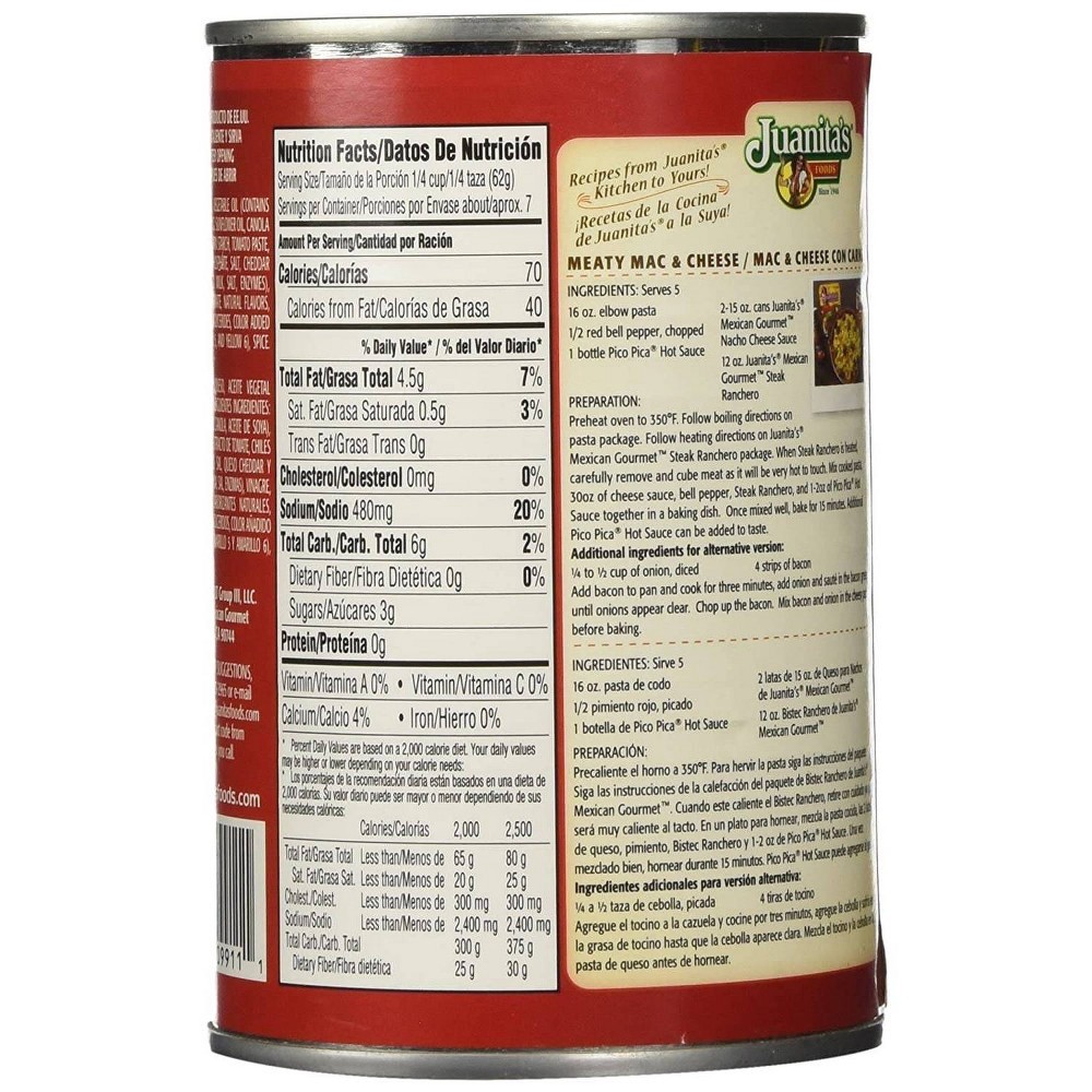 slide 2 of 3, Juanita's Nacho Cheese Sauce, 15 oz Can, 15 oz