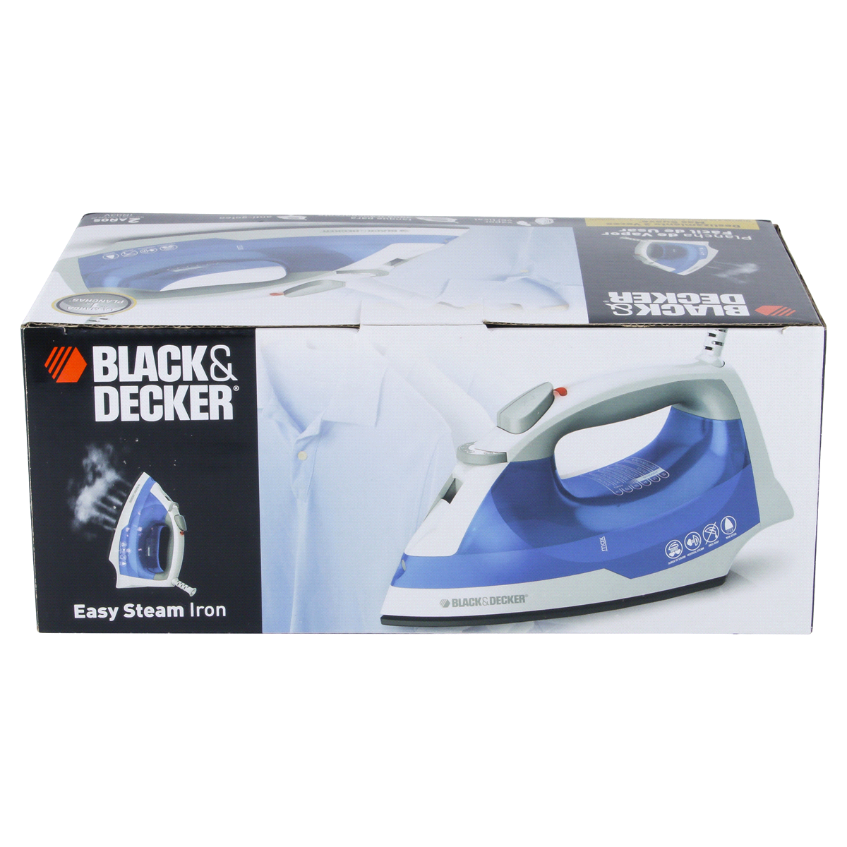 slide 3 of 6, BLACK+DECKER Easy Steam Iron, 1 ct