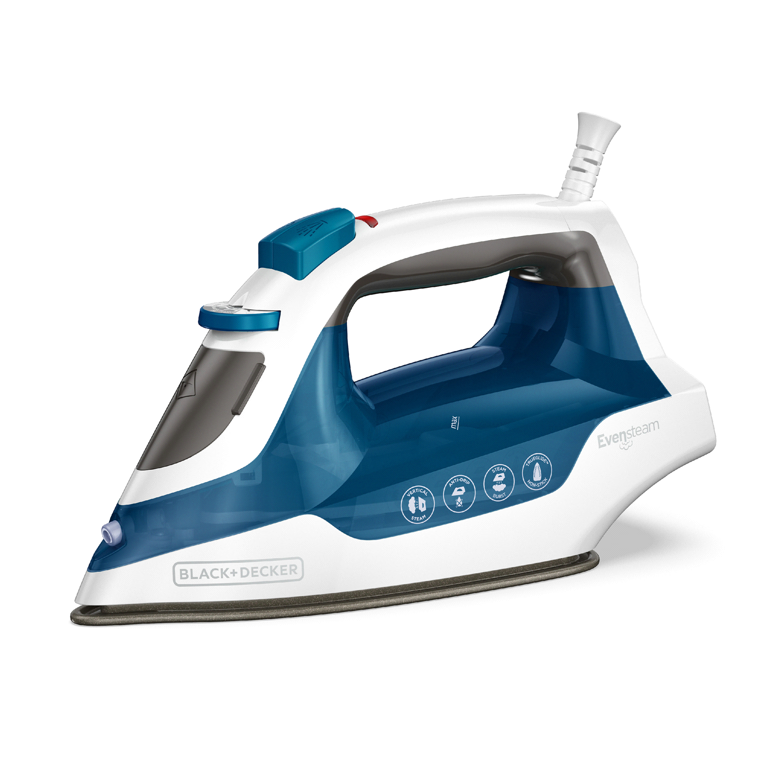 slide 1 of 2, BLACK+DECKER Easy Steam Compact Iron, 1 ct
