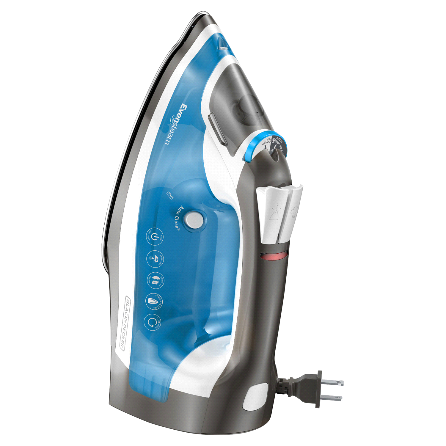 slide 3 of 3, Black + Decker One Step Steam Iron, 1 ct