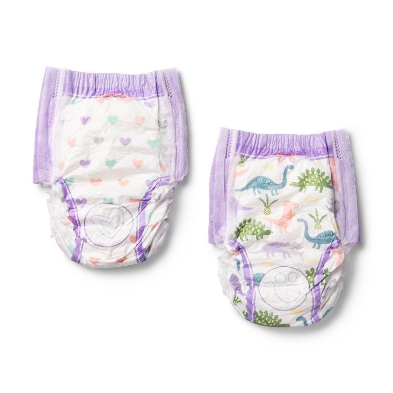 slide 2 of 4, Girls' Training Pants Jumbo Pack - 4T-5T - 19ct - up&up™, 19 ct