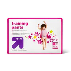 Girls' Training Pants Jumbo Pack - 4T-5T - 19ct - up&up™