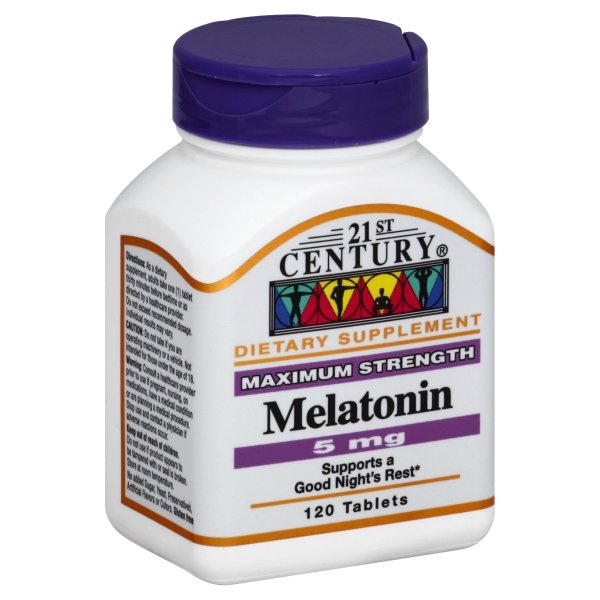 slide 1 of 1, Melatonin 5Mg Tab, 120 ct