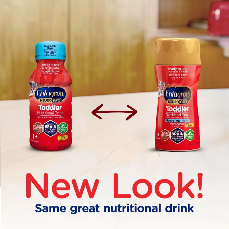 slide 2 of 10, Enfagrow NeuroPro Non-GMO Ready to Feed Toddler Formula Bottles - 8 fl oz Each/6ct, 6 ct; 8 fl oz