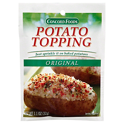 slide 1 of 1, Concord Foods Potato Topping, 1.5 oz