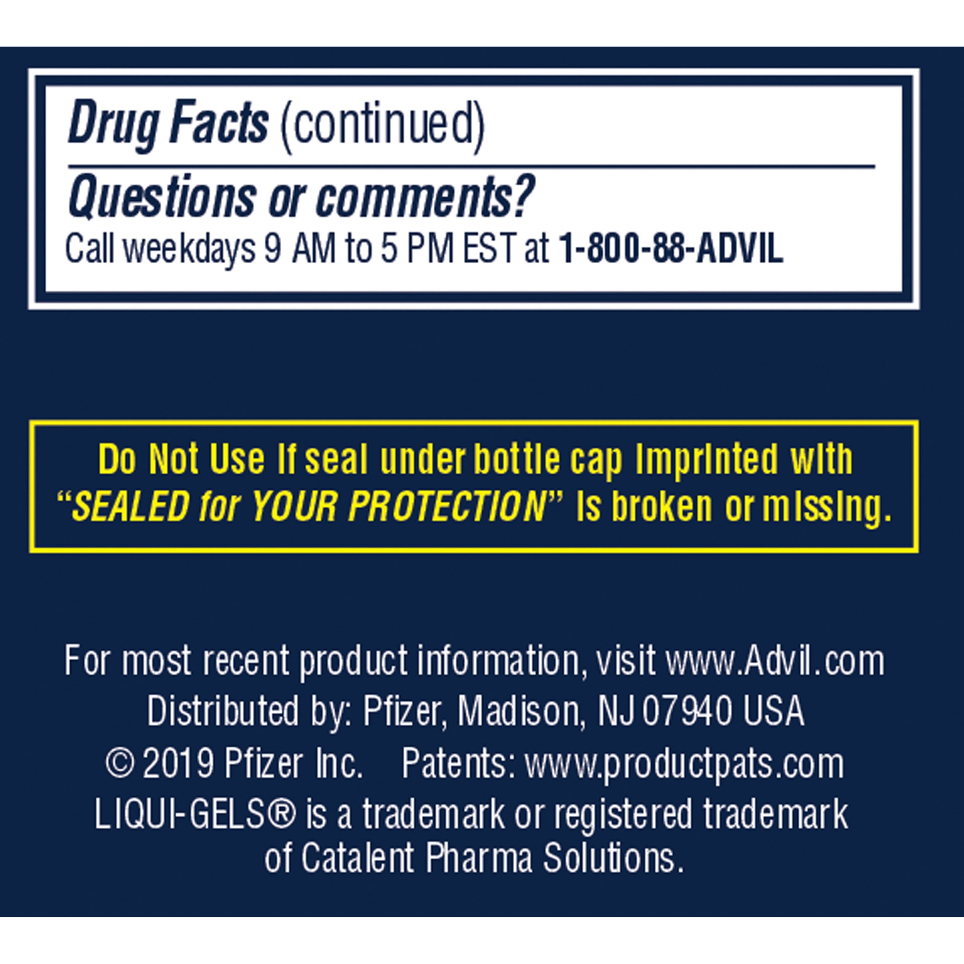 slide 6 of 8, Advil PM Pain And Nighttime Sleep Aid Liqui-Gels - Diphenhydramine HCl/Ibuprofen (NSAID), 40 ct
