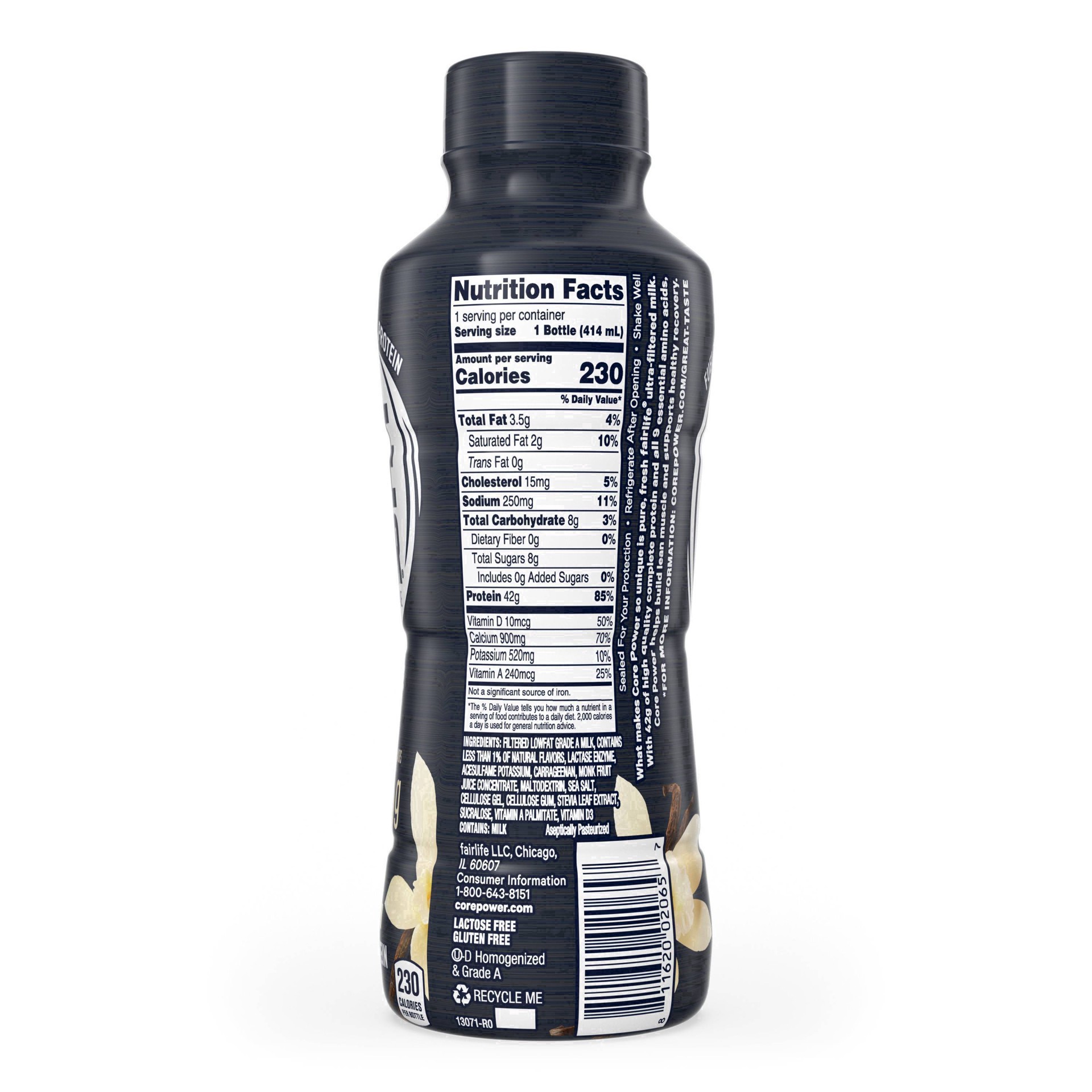 slide 45 of 78, Core Power High Protein Elite Vanilla Milk Shake 14 fl oz, 14 fl oz