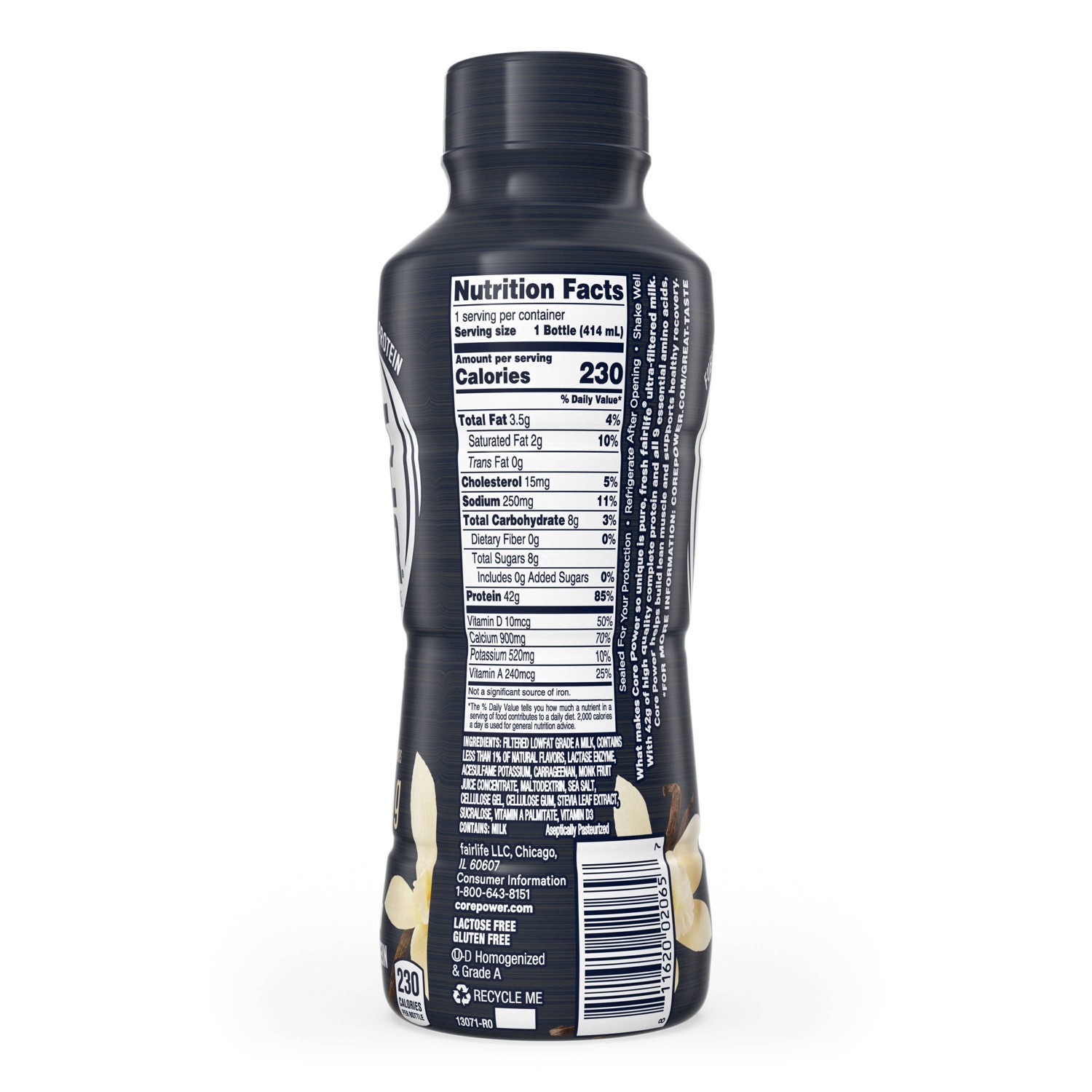 slide 39 of 78, Core Power High Protein Elite Vanilla Milk Shake 14 fl oz, 14 fl oz
