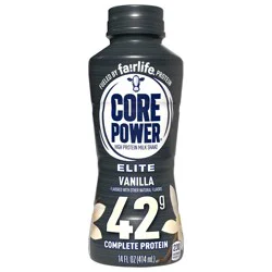 Core Power Protein Vanilla Elite 42G Bottle, 14 fl oz