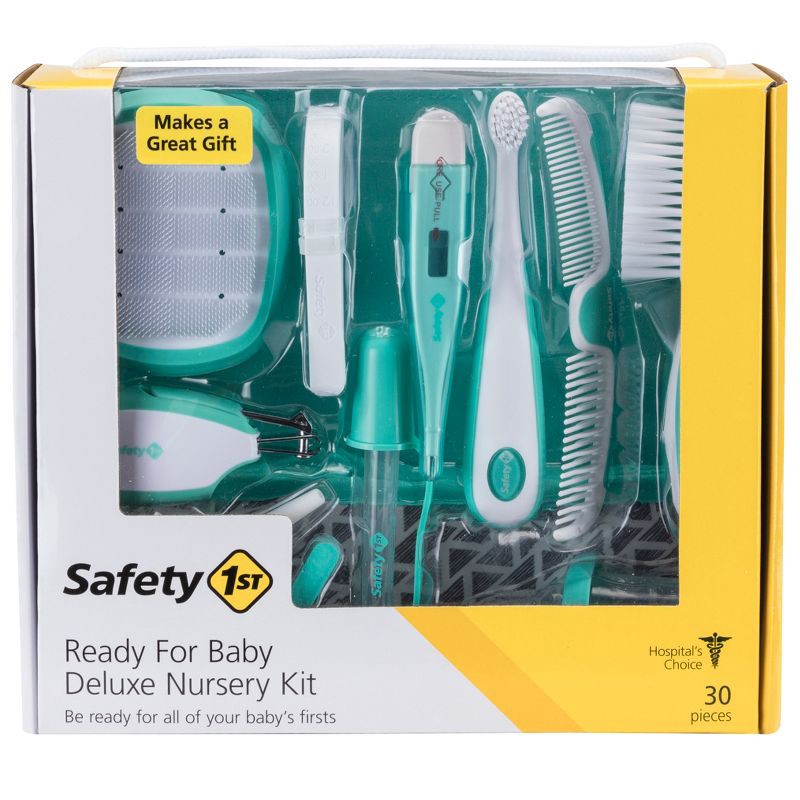 slide 1 of 7, Safety 1st Deluxe Baby Nursery Kit - Green - 30pc, 30 ct