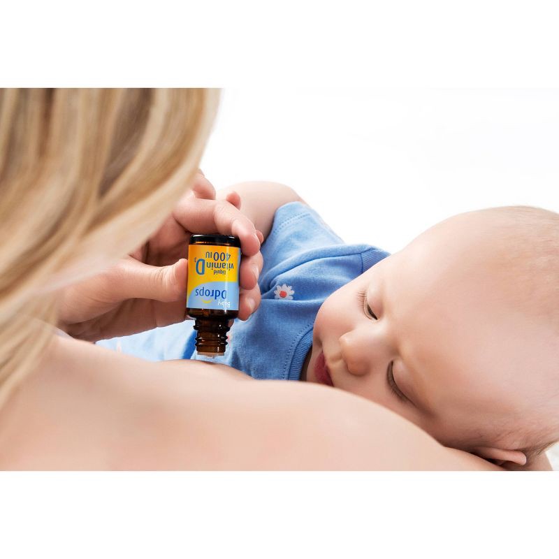 slide 8 of 12, Ddrops Baby Vitamin D 400 IU Organic Liquid Drops - 0.08 fl oz, 0.08 fl oz