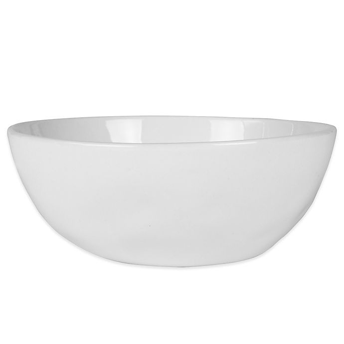 slide 1 of 1, Everyday White by Fitz and Floyd Organic Shape Soup/Cereal Bowl, 1 ct