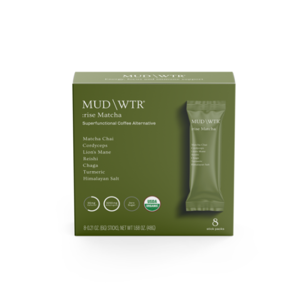 slide 1 of 1, Mud Wtr Matcha 8 Stick Packs, 1.68 oz