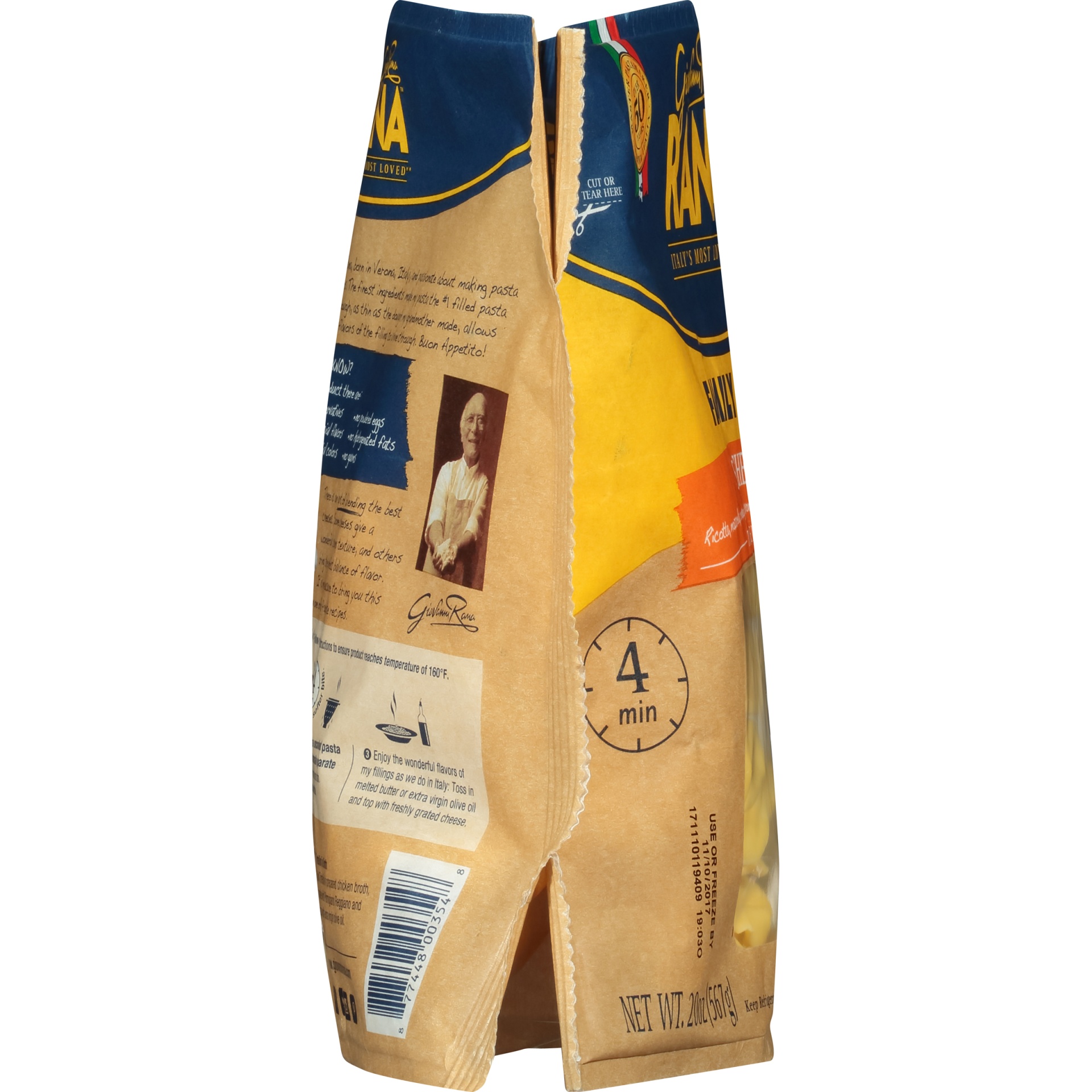 slide 3 of 6, Rana 5 Cheese Tortellini, 20 oz