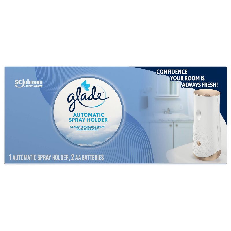 slide 3 of 15, Glade Automatic Air Freshener Spray Dispenser Battery-Operated, 1 ct