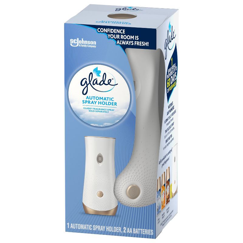 slide 14 of 15, Glade Automatic Air Freshener Spray Dispenser Battery-Operated, 1 ct