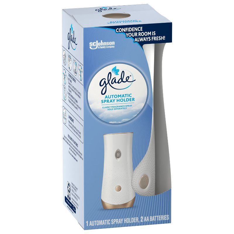 slide 15 of 15, Glade Automatic Air Freshener Spray Dispenser Battery-Operated, 1 ct