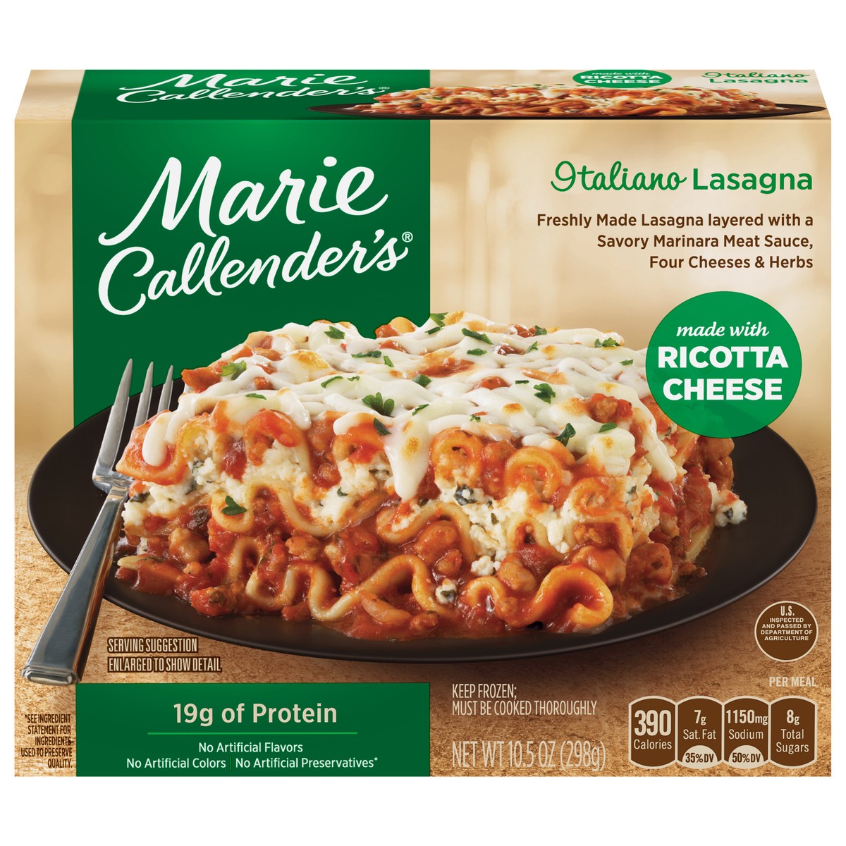 slide 1 of 5, Marie Callender's Italiano Lasagna 10.5 oz, 10.5 oz