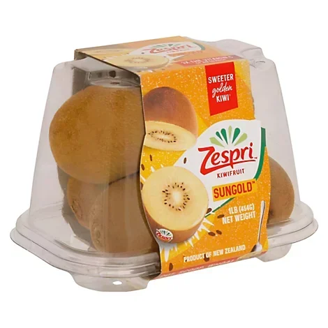 slide 1 of 2, Zespri Kiwi Gold Clamshell - 1 Lb, per lb