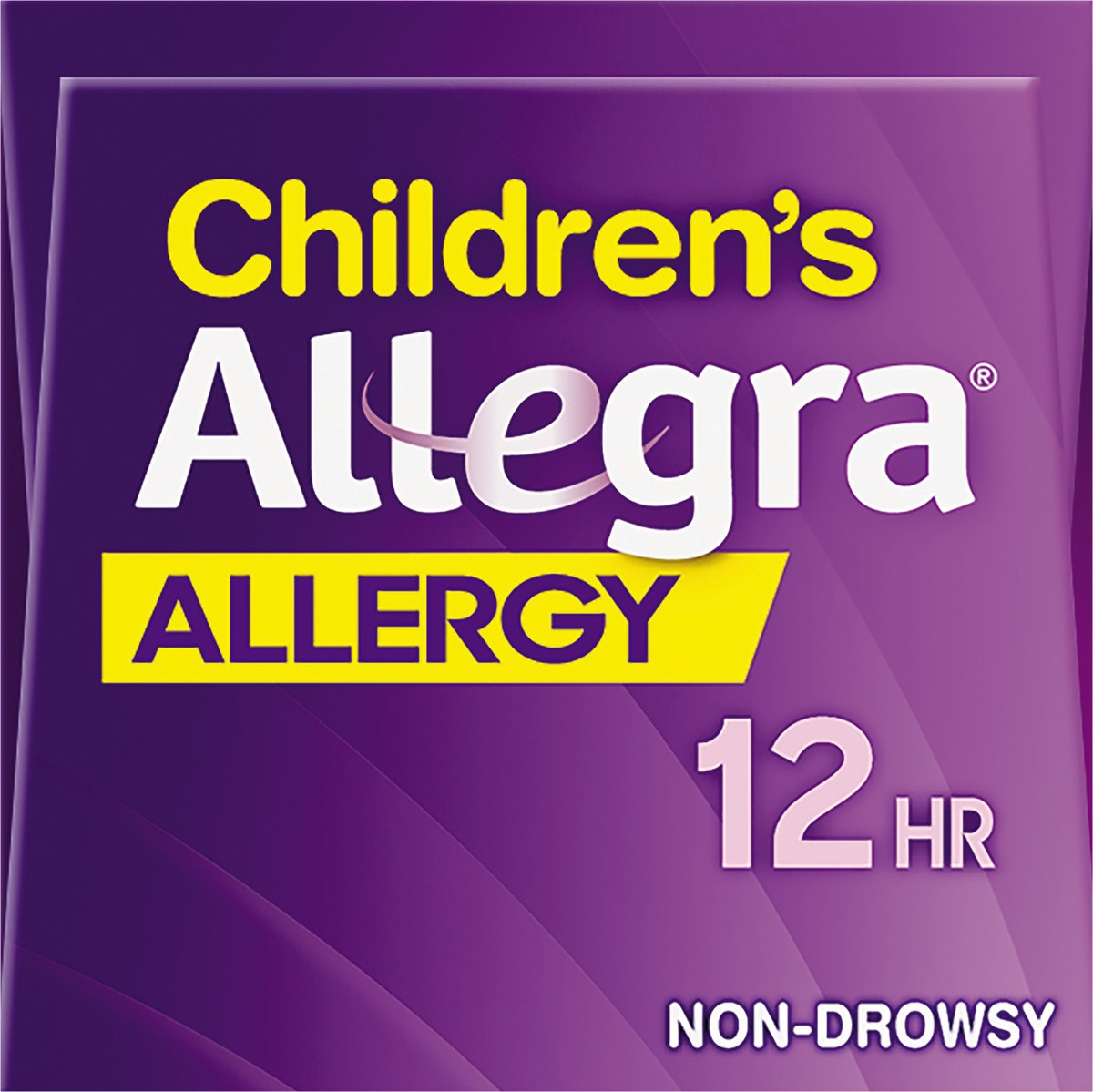 slide 3 of 11, Allegra Children's 30 mg 12 HR Oral Suspension 4 oz. - Grape, 4 oz