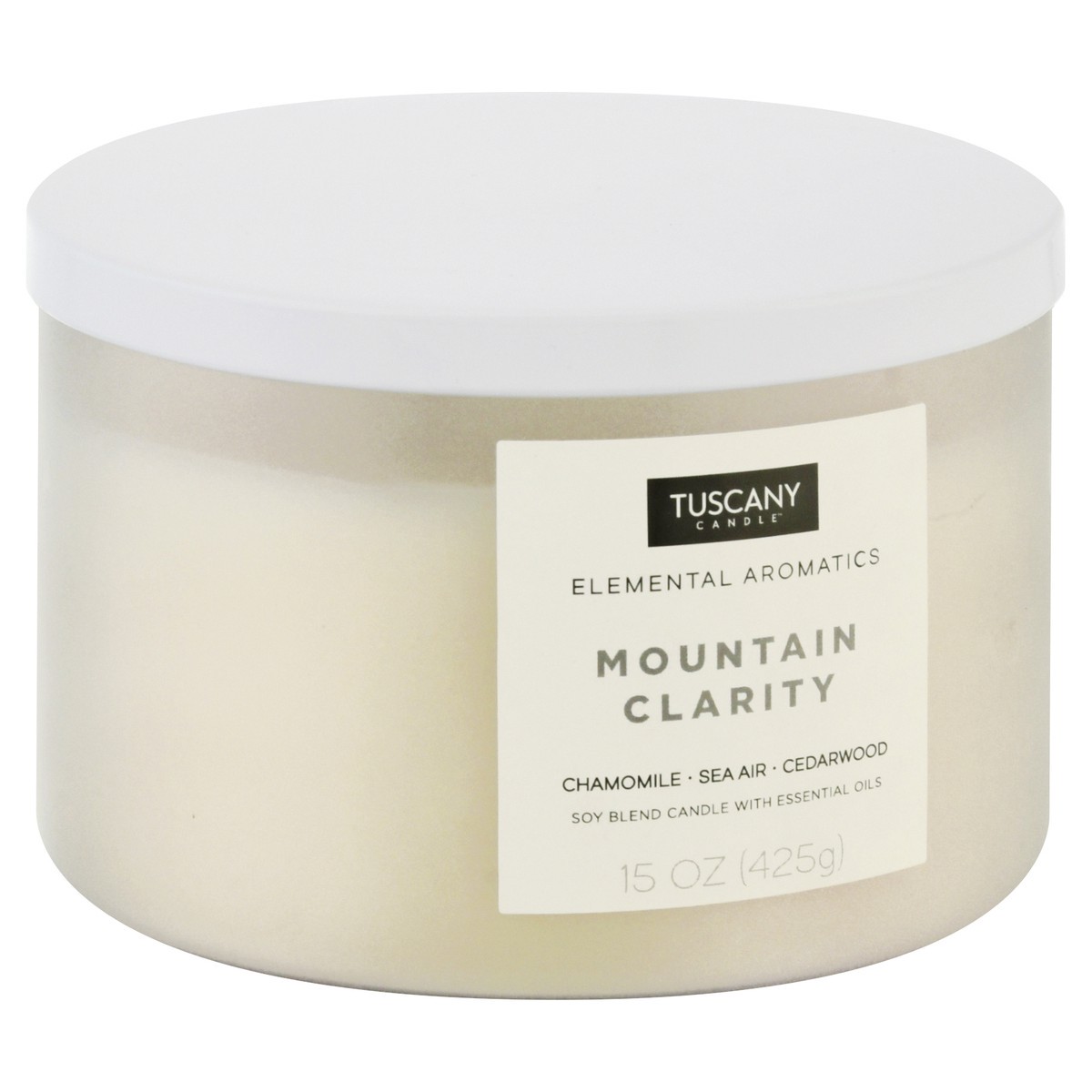 slide 2 of 9, Tuscany Candle Tuscany Elemental Aromatics Mountain Clarity Candle, 1 ct