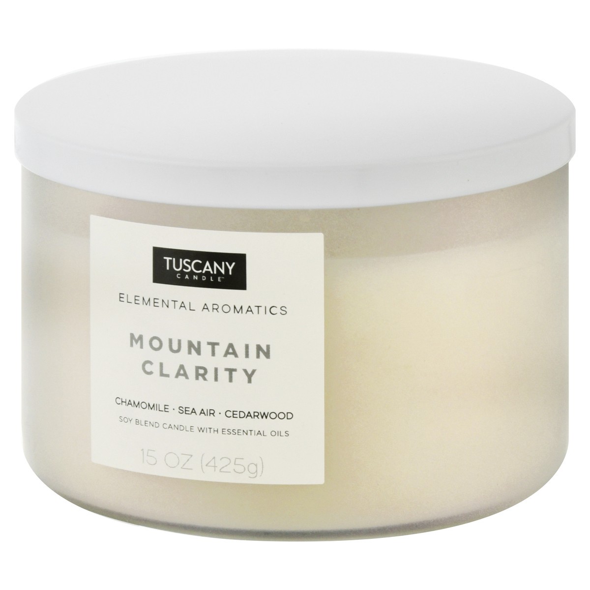 slide 3 of 9, Tuscany Candle Tuscany Elemental Aromatics Mountain Clarity Candle, 1 ct