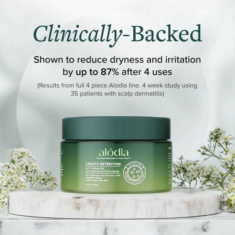 slide 2 of 6, Alodia Length Retention, Anti-Breakage Nourishing Butter Creme - 8.5 fl oz, 8.5 fl oz