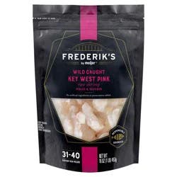 FREDERIKS BY MEIJER Frederik's by Meijer 31/40 Wild Caught Key West Pink Raw Shrimp, 16 oz