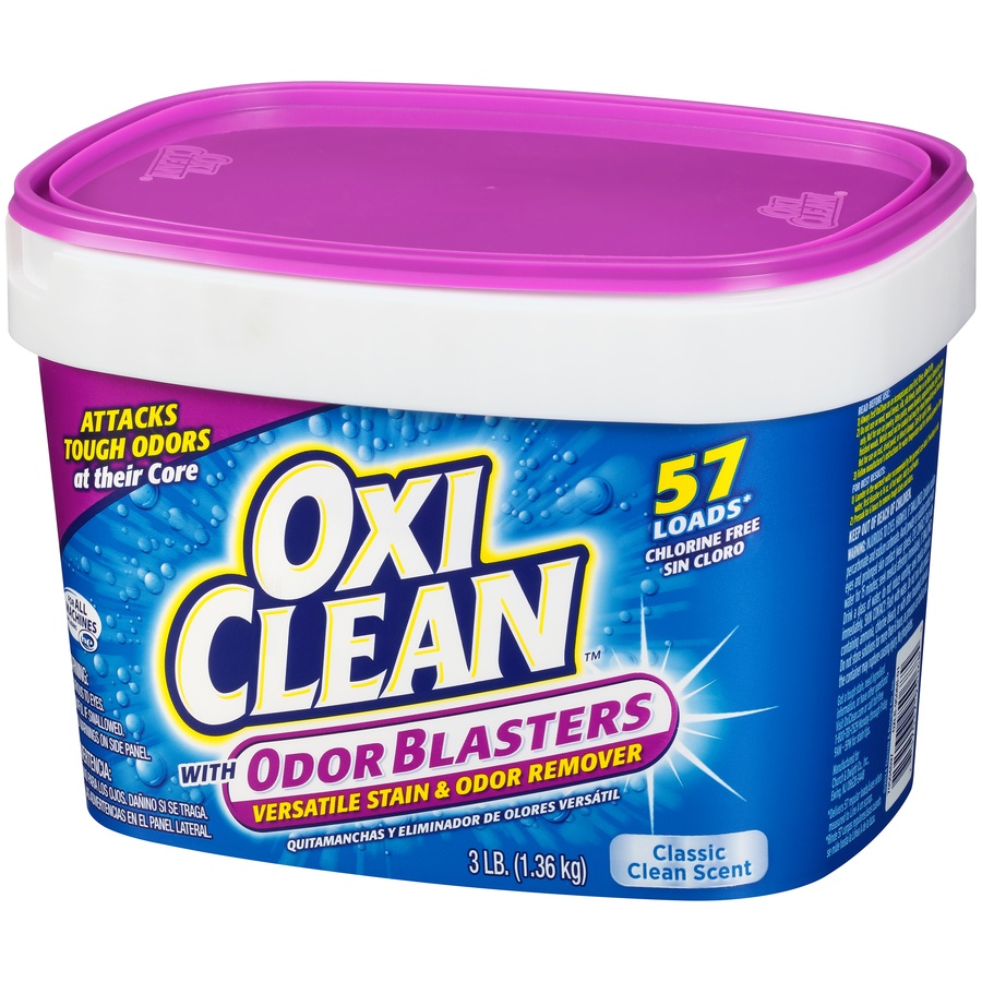 slide 2 of 6, Oxi-Clean Odor Blasters Versatile Odor & Stain Remover 3 lb, 3 lb