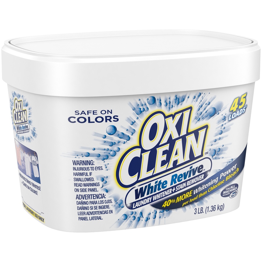 slide 2 of 4, Oxi-Clean White Revive Stain Remover, 48 oz