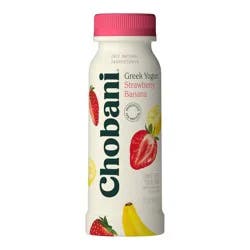 Chobani Strawberry Banana Greek Style Yogurt Drink - 7 fl oz