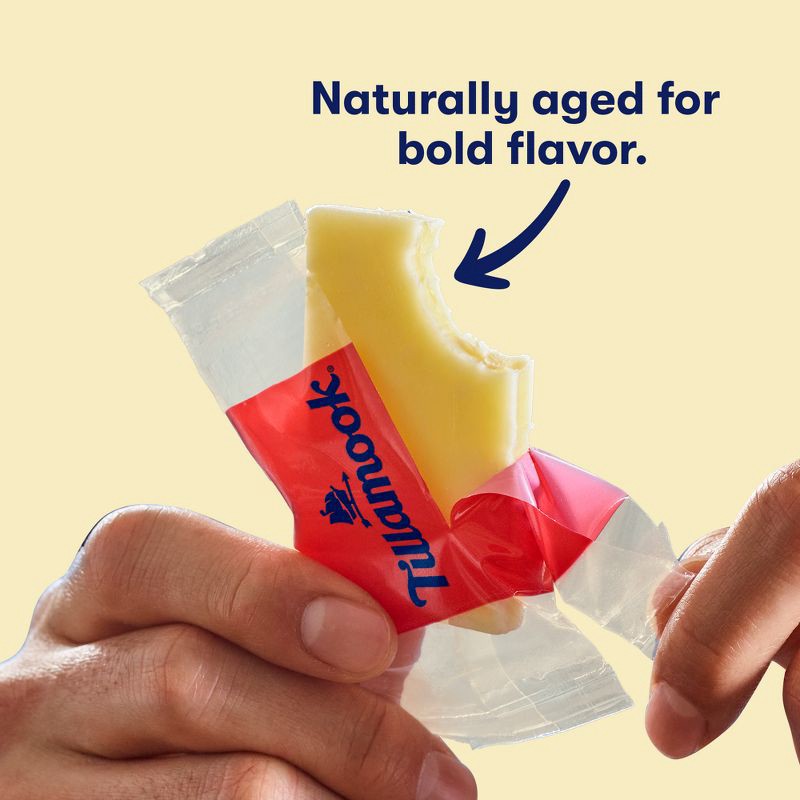 slide 3 of 10, Tillamook Sharp White Cheddar Cheese Snack Portions - 7.5oz/10ct, 7.5 oz, 10 ct