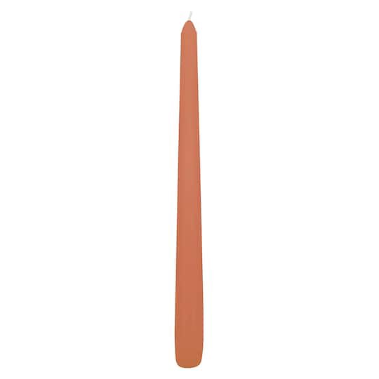 slide 1 of 2, 10" Terra Cotta Taper Candle By Ashland, 10 in