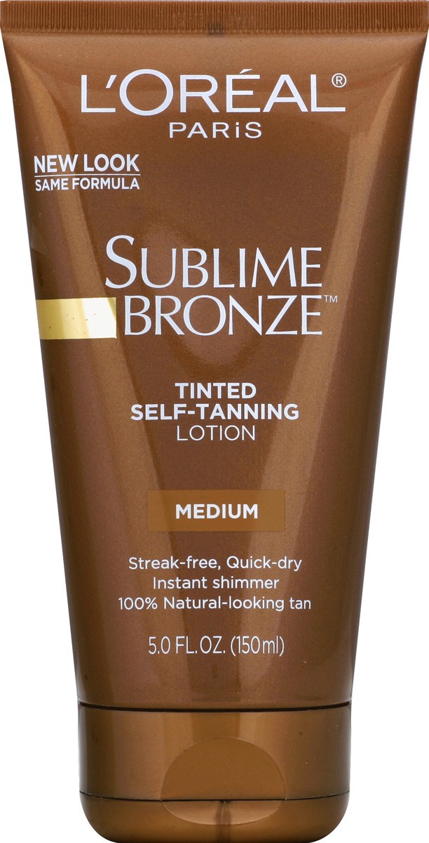 slide 2 of 2, L'Oréal L'Oreal Paris Sublime Bronze Tinted Self-Tanning Lotion - 5 fl oz, 5 oz