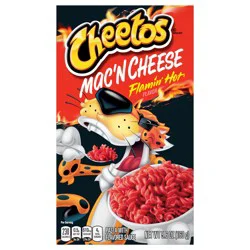 Cheetos Mac'N Cheese Flamin' Hot Pasta With Flavored Sauce