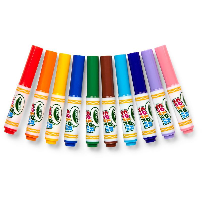 slide 2 of 5, Crayola Color Wonder Markers - 10 Classic Colors, 1 ct