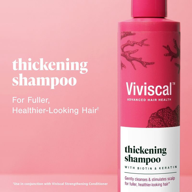 slide 3 of 8, Viviscal Thickening Shampoo with Biotin and Keratin - 8.45 fl oz, 8.45 fl oz