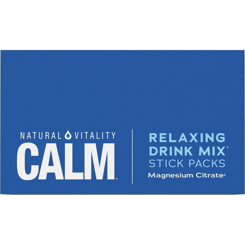 slide 10 of 12, Natural Calm Vitality Anti-Stress Vegan Magnesium Supplement Powder Packets - Raspberry Lemon - 12.96oz/30pk, 12.96 oz, 30 ct