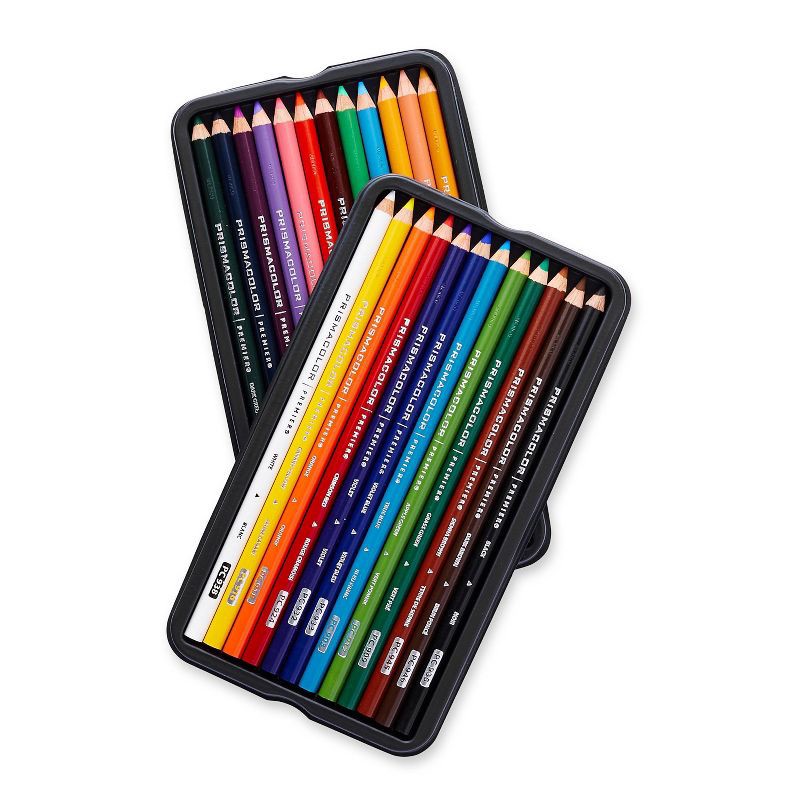 slide 2 of 8, Prismacolor Premier 24pk Colored Pencils, 24 ct