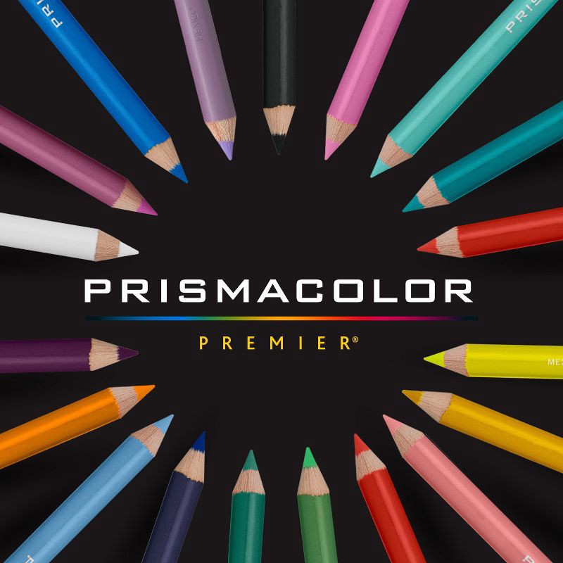 slide 2 of 10, Prismacolor Premier 24pk Colored Pencils: Multicolor Art & Sketching Set, Presharpened, 0.7mm, Ages 6+, 24 ct