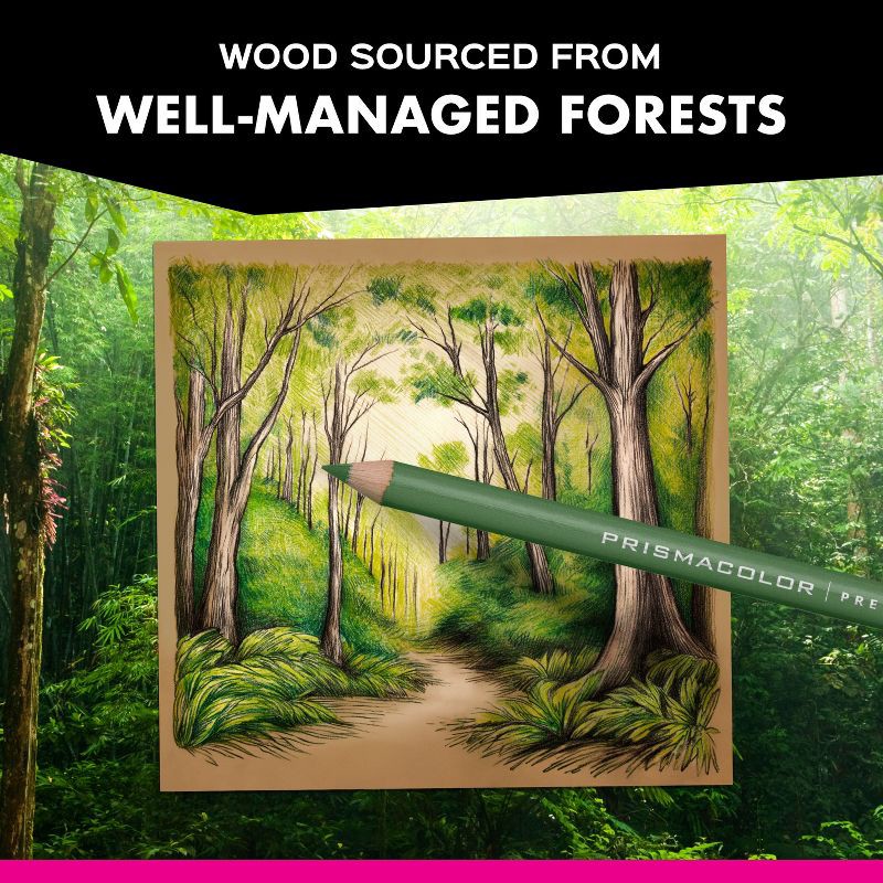 slide 8 of 10, Prismacolor Premier 24pk Colored Pencils: Multicolor Art & Sketching Set, Presharpened, 0.7mm, Ages 6+, 24 ct