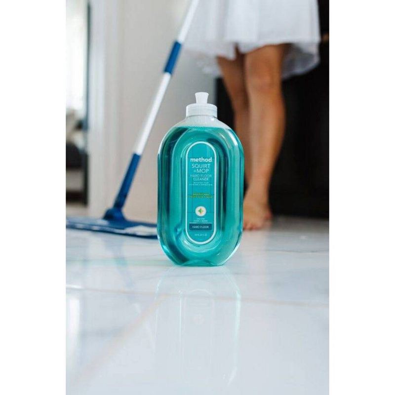 slide 3 of 7, Method Spearmint Sage Squirt + Mop Hard Floor Cleaner - 25 fl oz, 25 fl oz