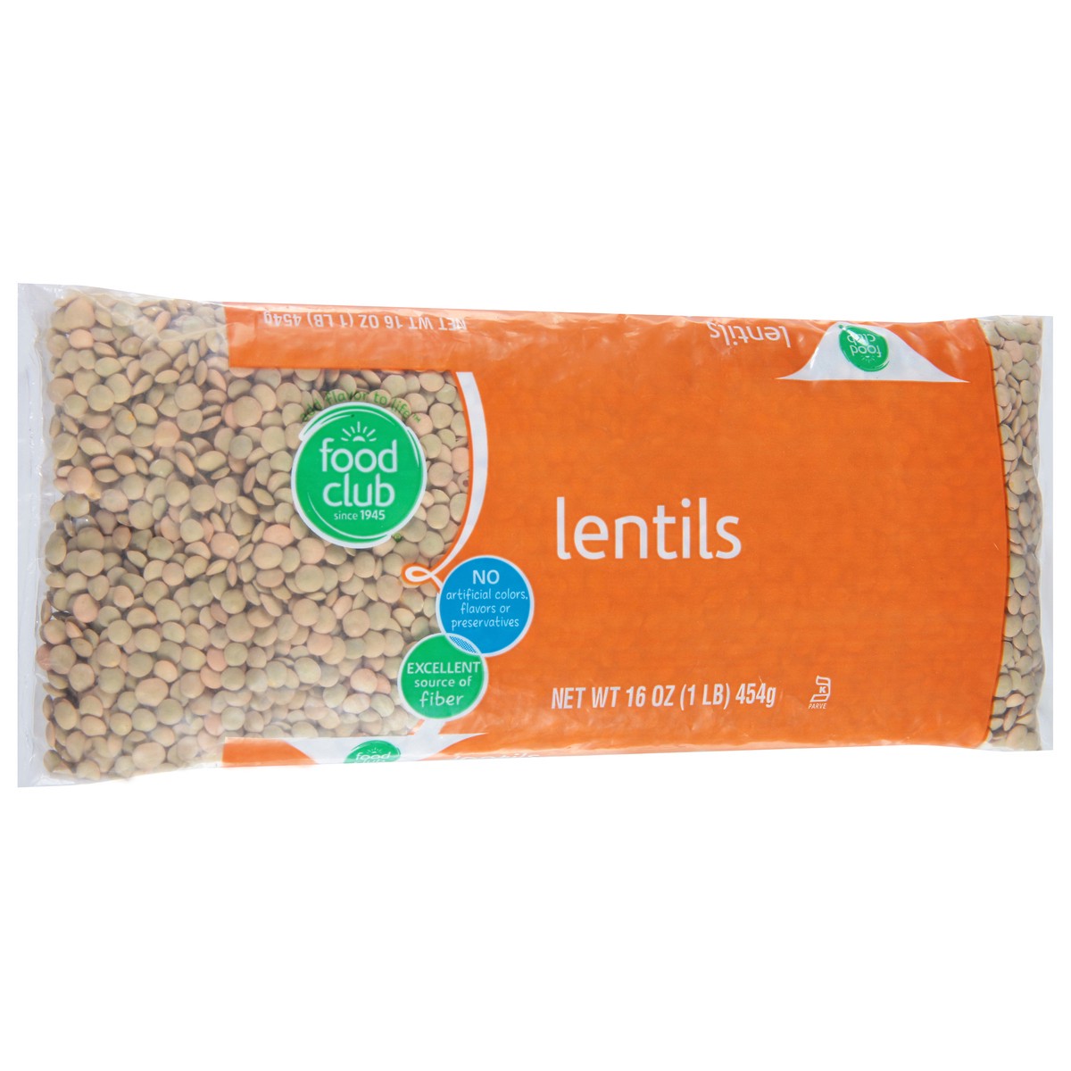 slide 2 of 11, Food Club Dry Lentil Beans, 16 oz