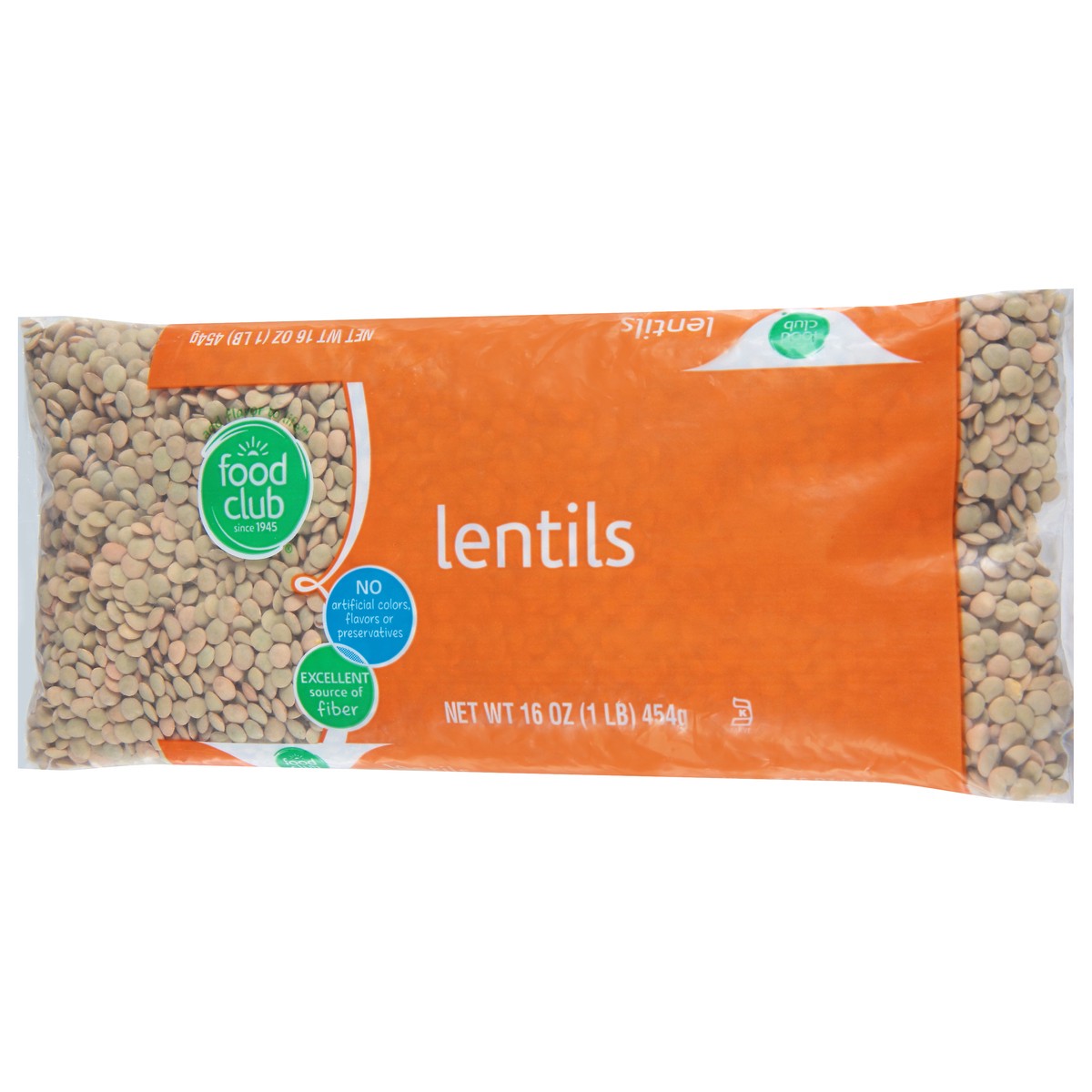 slide 3 of 11, Food Club Dry Lentil Beans, 16 oz