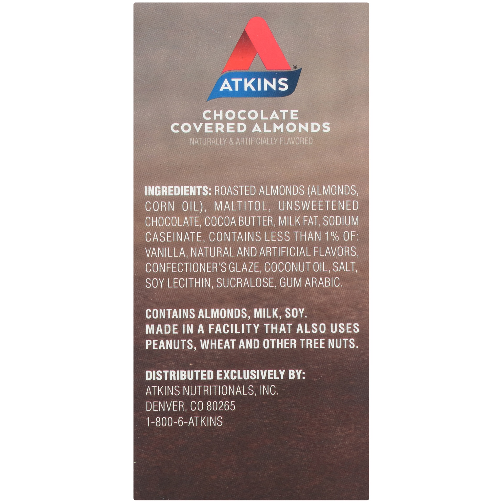 slide 5 of 8, Atkins Endulge Treat Chocolate Covered Almonds, 5 ct; 1 oz