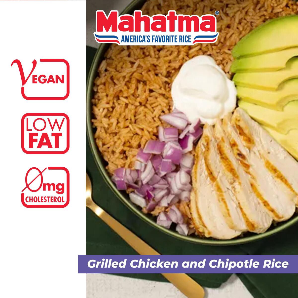 slide 4 of 6, Mahatma Jasmine Rice, Chipotle, 8.8 oz