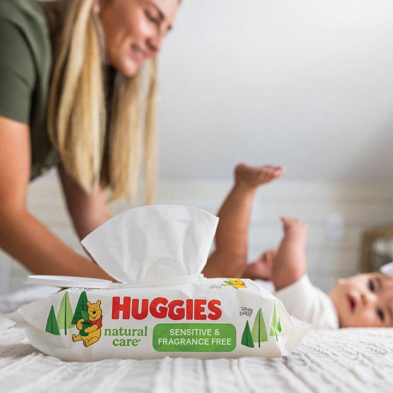 slide 7 of 13, Huggies Natural Care Sensitive Unscented Baby Wipes - 560ct, 560 ct