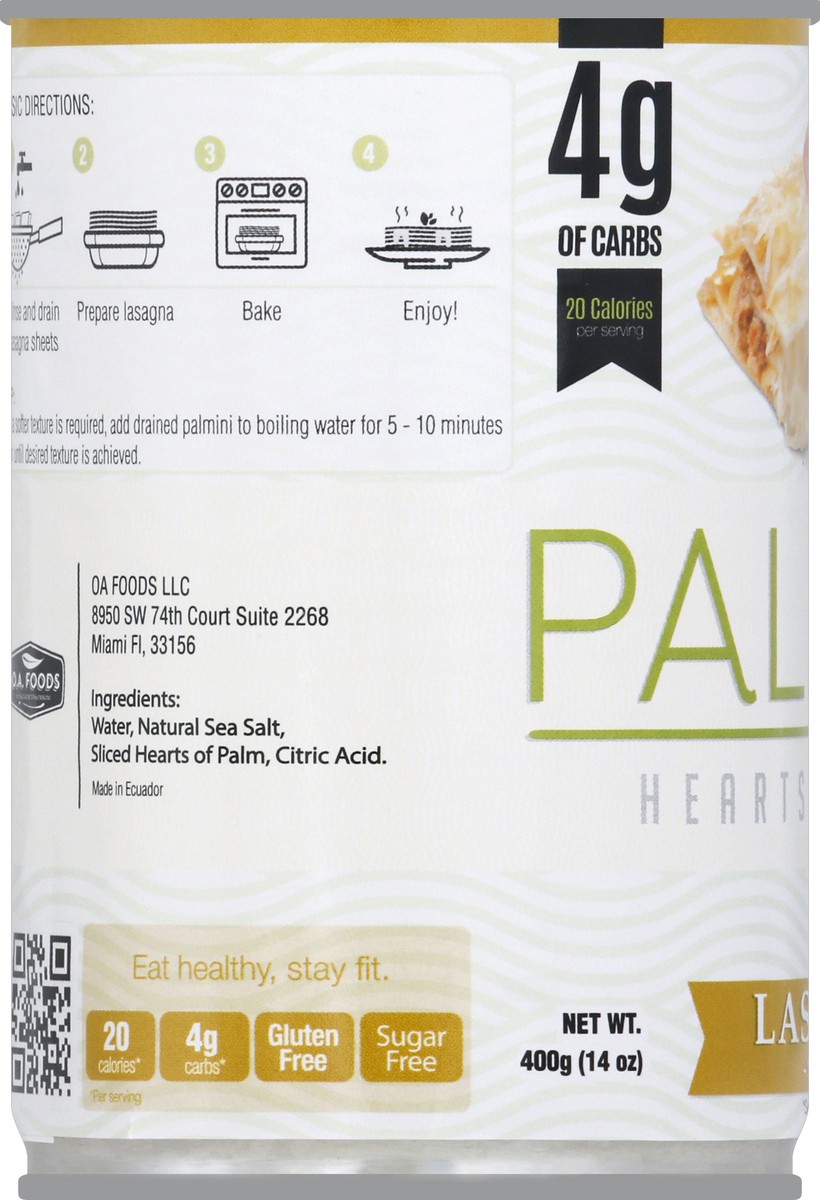 slide 3 of 8, Palmini Lasagna Sheets 400 g, 400 g