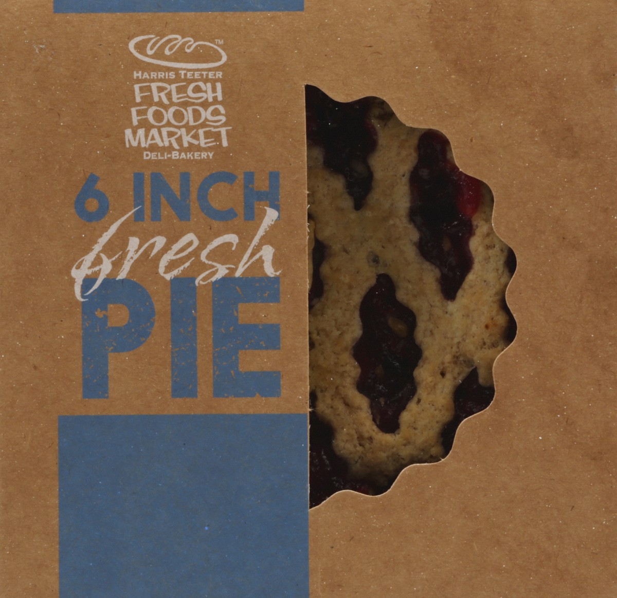 slide 2 of 4, HT Fresh Foods Market Cherry Lattice Pie, 6 in