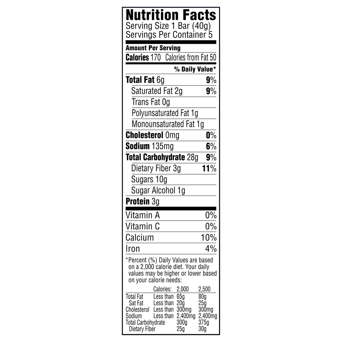 slide 7 of 7, Quaker Snack Bars, 5 ct; 1.41 oz